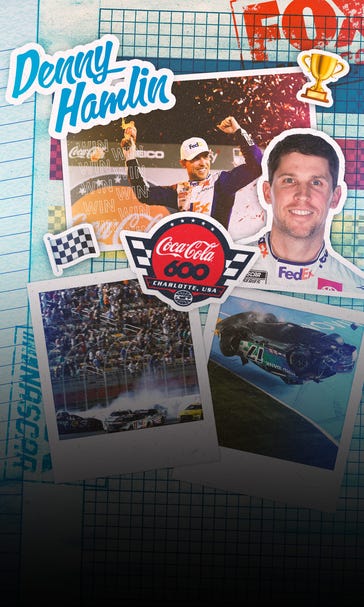 Hamlin emerges victorious in caution-filled Coca-Cola 600